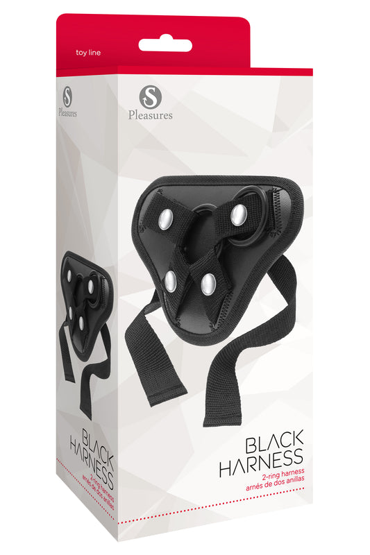 Black Harness - 2 Ring Harness